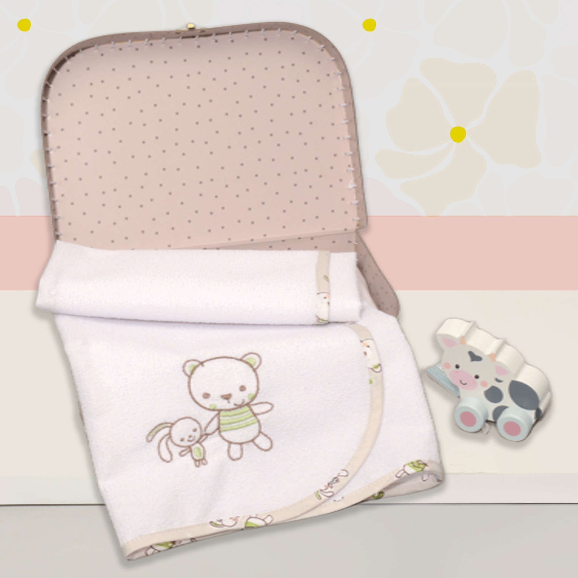 Σελτεδάκι Με Κέντημα 50x70cm 250 γρ/τμ Design 213 Oliver Baby