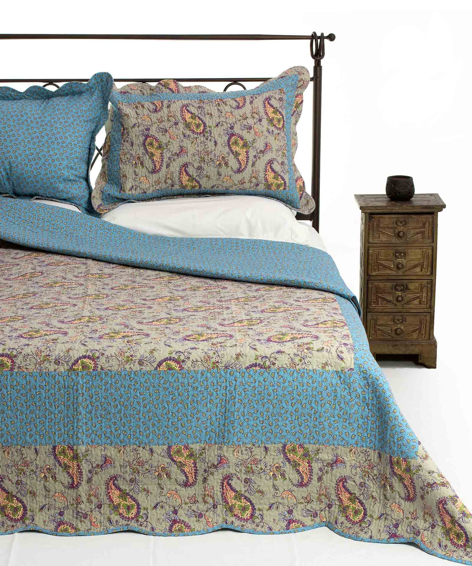 ΚΟΥΒΕΡΛΙ σετ (220cm x 240cm + 2 x 50cm x 70cm) NS76-1