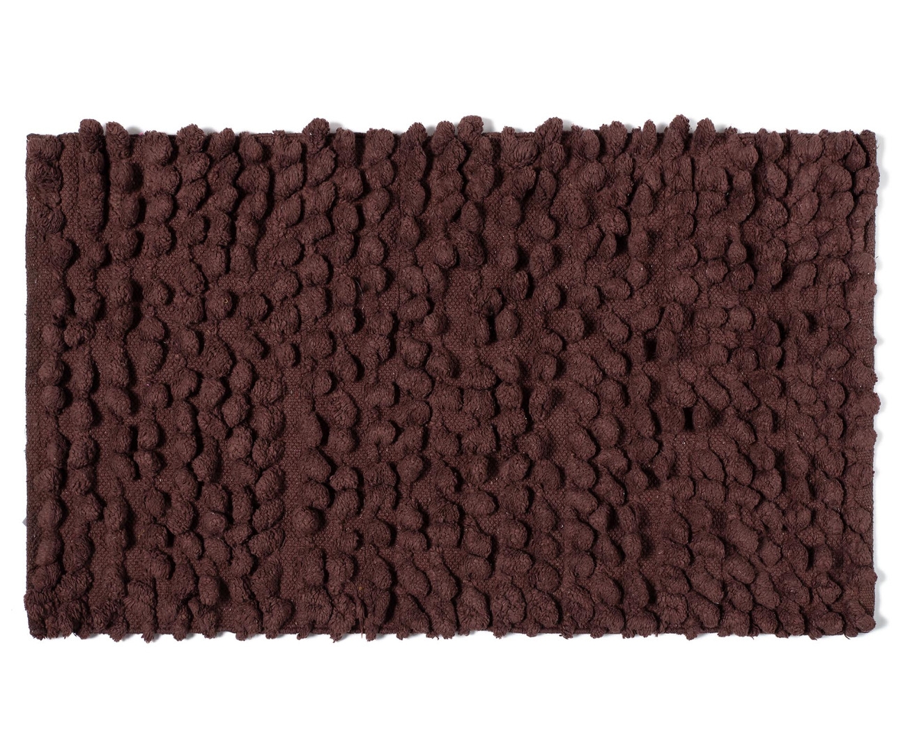 Πατάκι μπάνιου γαριδάκι (50cm x 80cm) καφέ