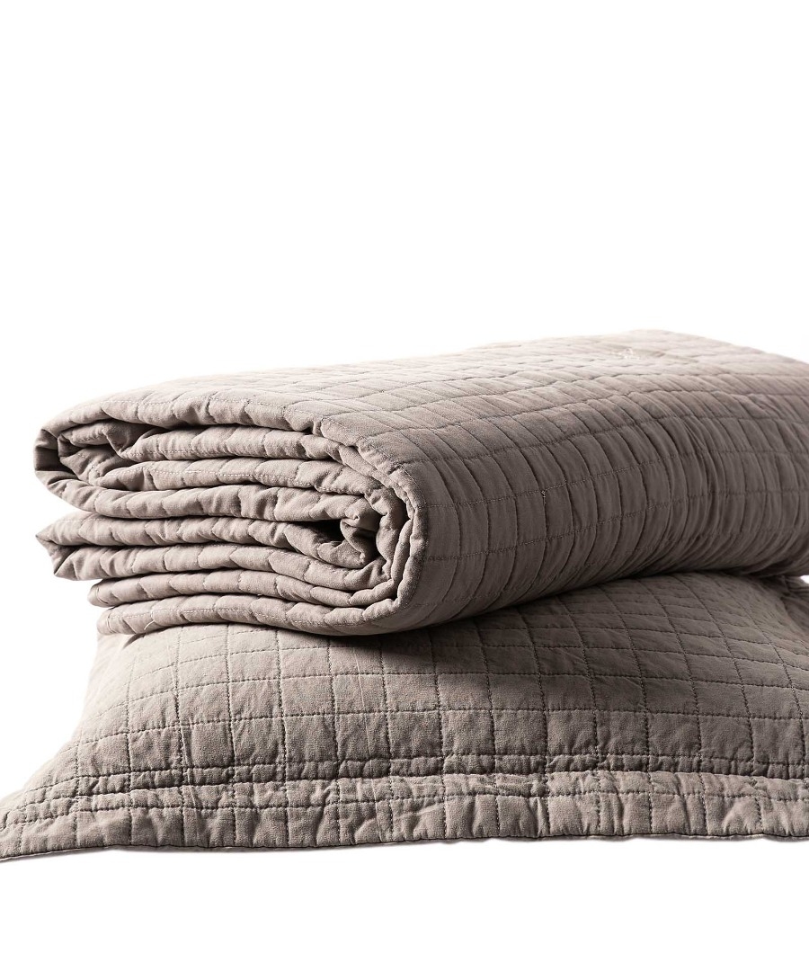 ΚΟΥΒΕΡΛΙ σετ (220cm x 240cm + 2 x 50cm x 70cm) STONEWASHED MPEZ