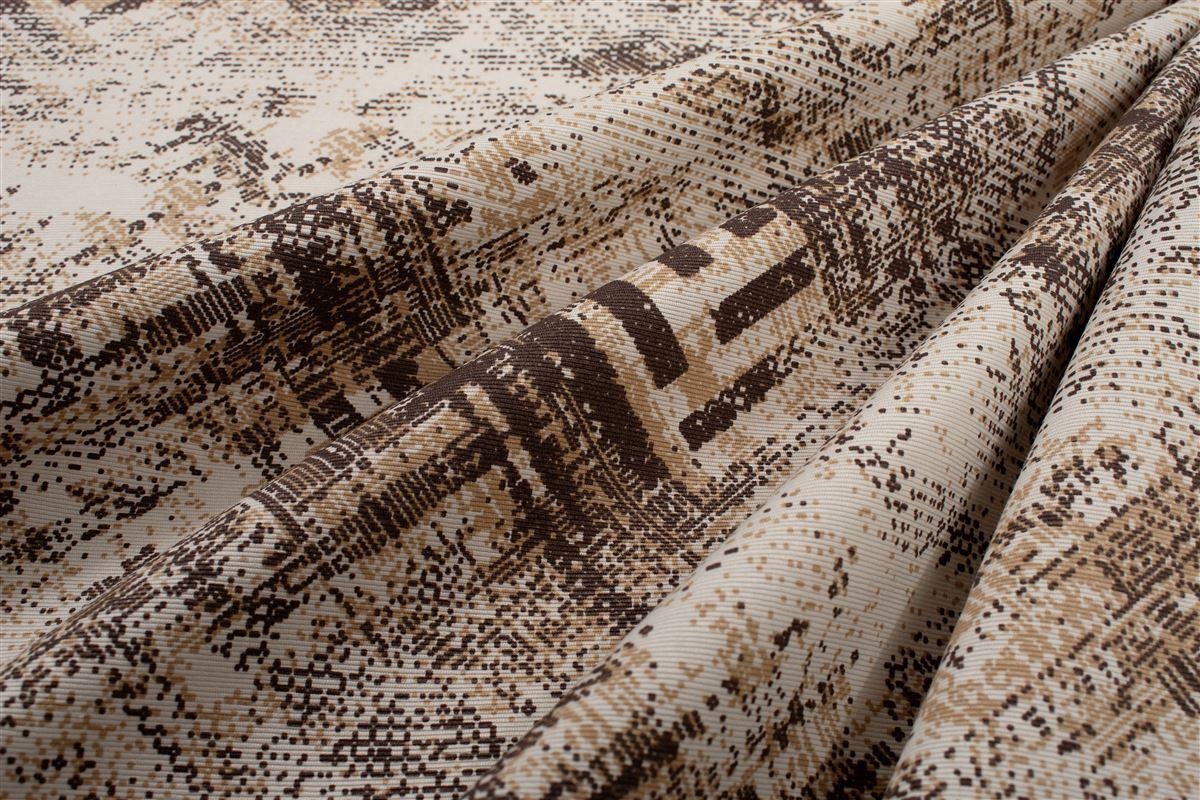 Καρέ Αλέκιαστο Skid Marks 472 90X90 Beige 70/30 Cott/Pol
