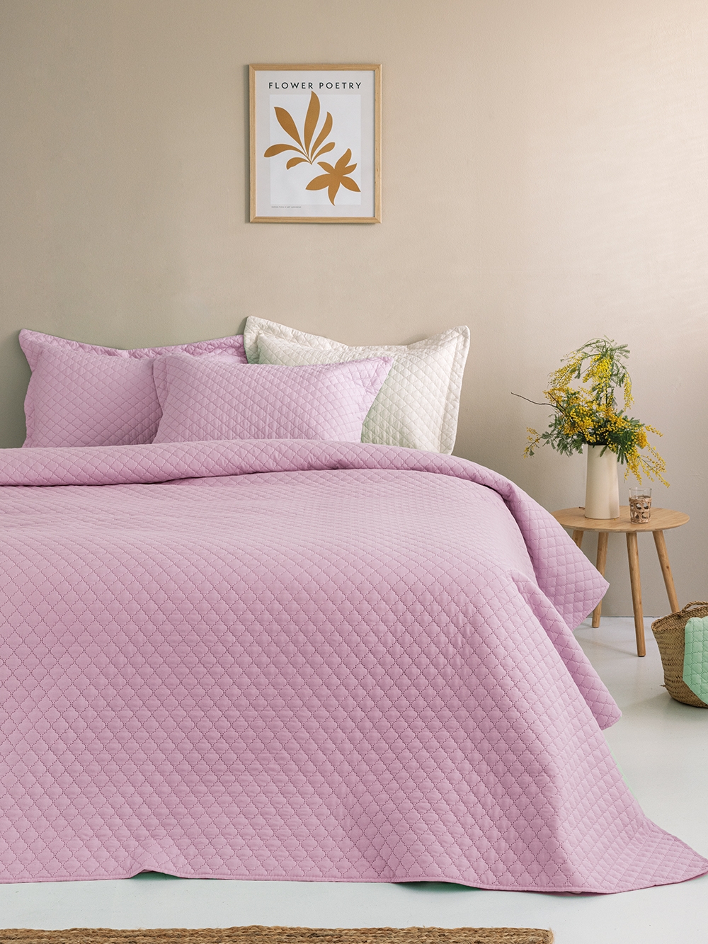 Διακοσμητική μαξιλαροθήκη 48x48 JENN PINK