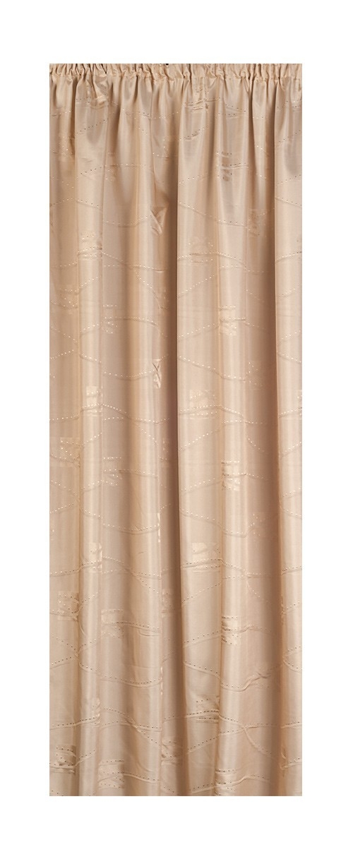 Κουρτίνα Ζακάρ (1φύλλο) 145x270 Omega Home Design 202