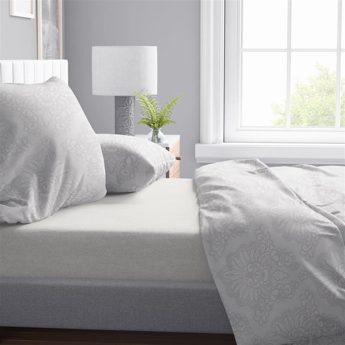 Πάπλωμα Εμπριμέ Άρτεμις 701 220X240 Grey 100% Cotton
