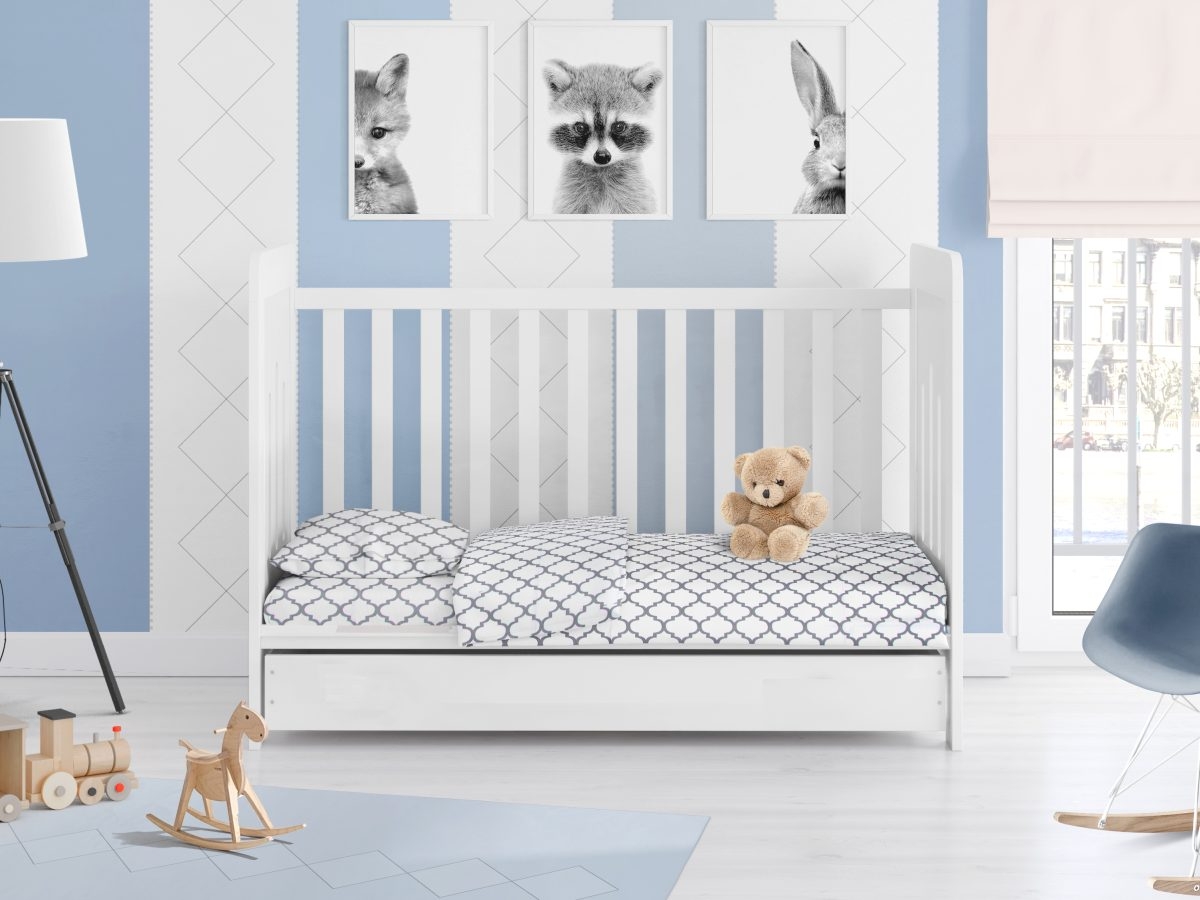 ΣΕΝΤΟΝΙΑ ΕΜΠΡΙΜΕ ΣΕΤ 3 τεμ bebe Windows 136 120X160 White Cotton 100%