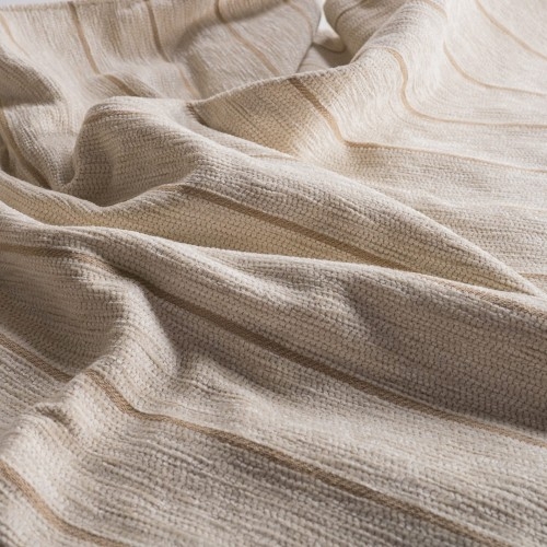 Μαξιλαροθήκη Macon 01 Natural Beige - 50x50cm με γέμιση