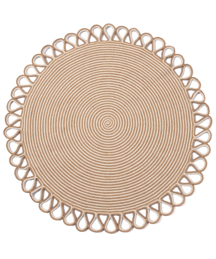 Χαλί γιούτα 1911 (120cm) beige