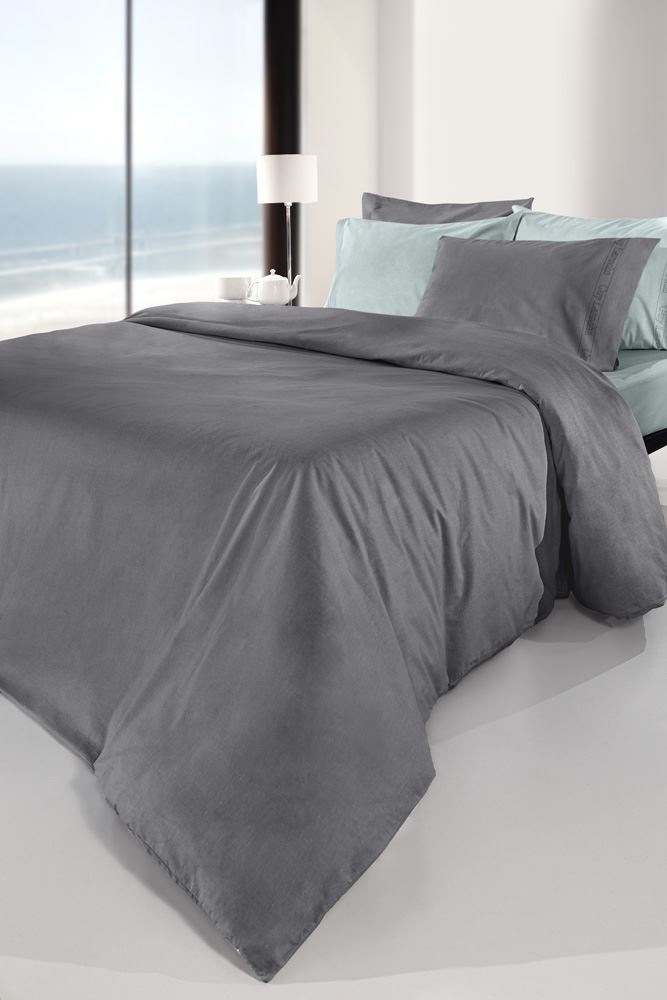 Σεντόνι Color Plus Anthracite με Λάστιχο 