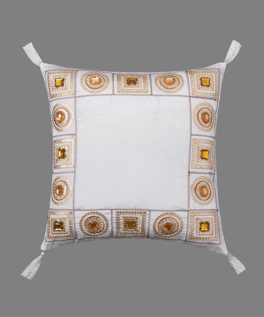 Μαξιλαροθήκη (40cm x 40cm) 612 ΧΝ-03 Λευκό