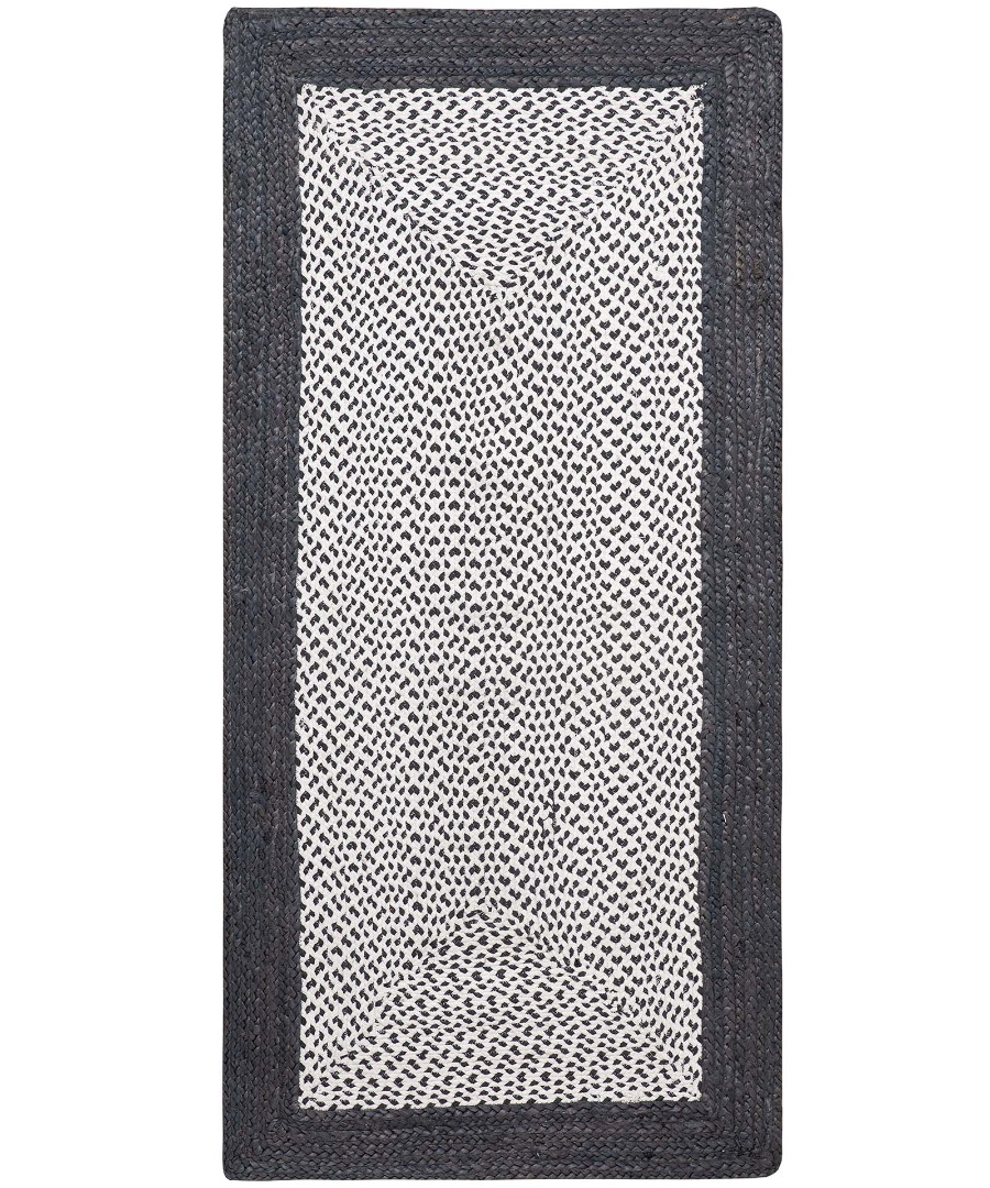 Χαλί γιούτα 1778 (160cm x 230cm) dark grey