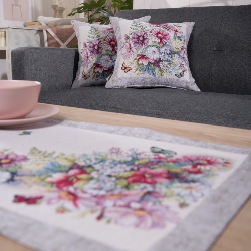 Καρέ &amp; Τραβέρσα Boltana Σετ 2 τεμαχίων - 100x100cm &amp; 40x100cm
