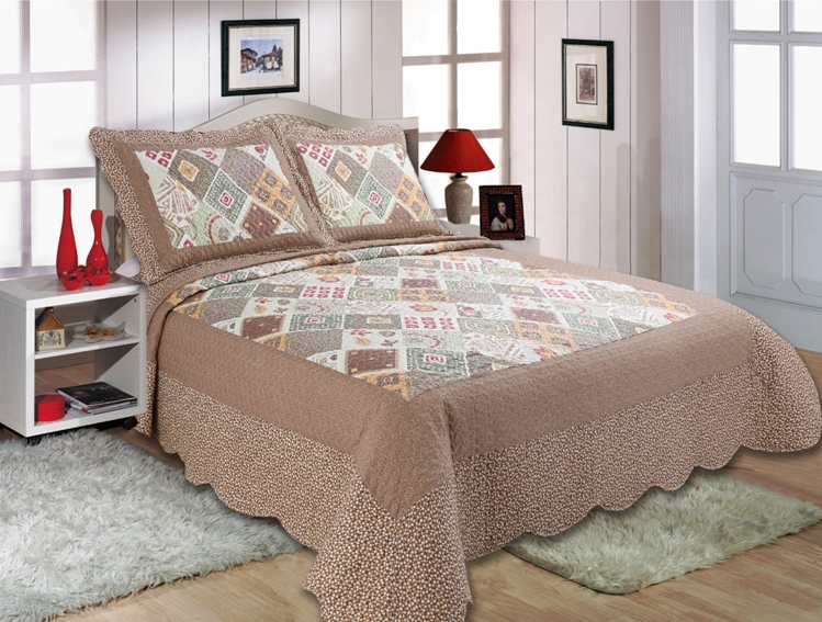 ΚΟΥΒΕΡΛΙ σετ (220cm x 240cm + 2 x 50cm x 70cm) LT1486