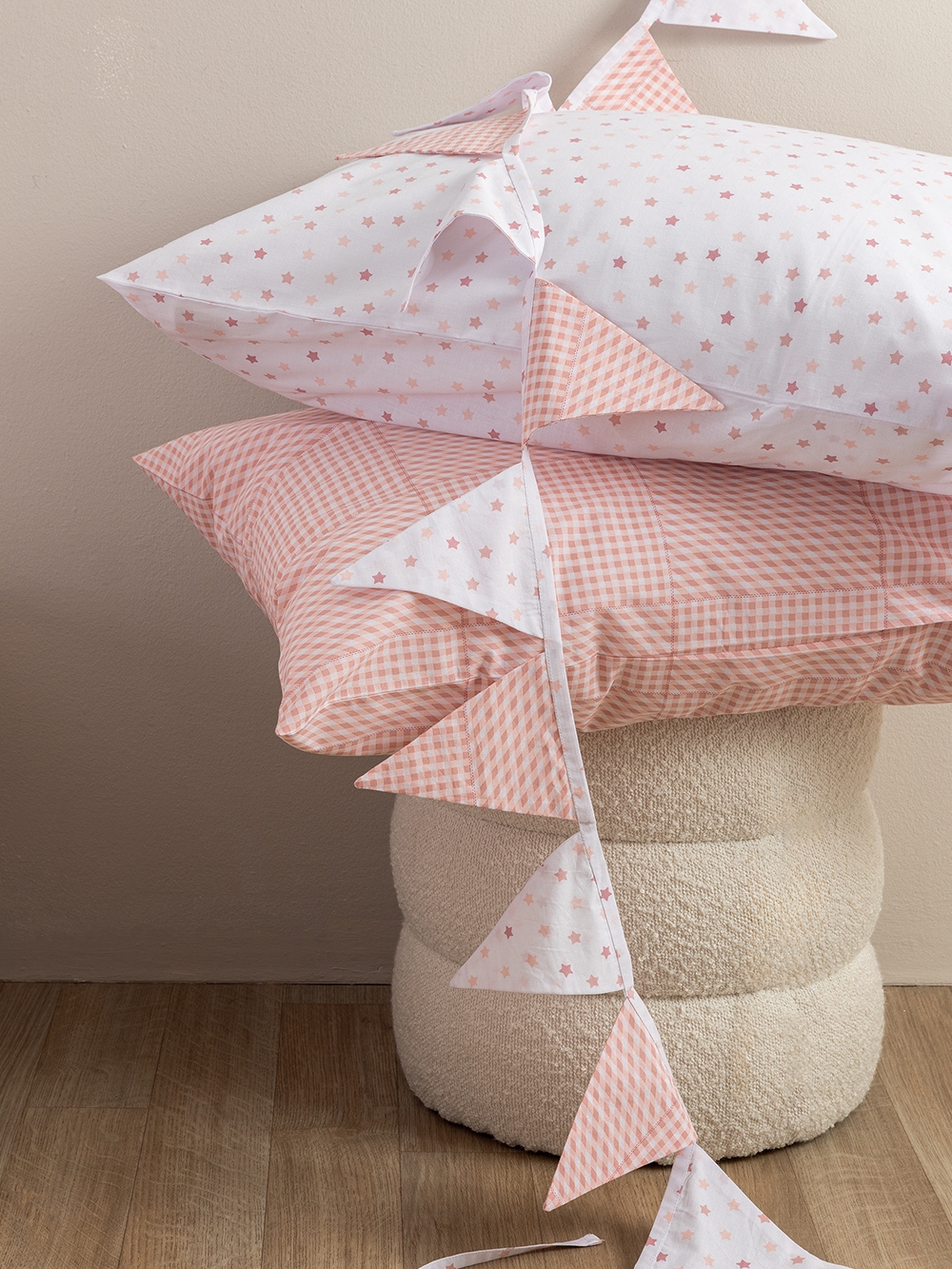 Ζεύγος Μαξιλαροθήκες 52x72 BB101 ROSE