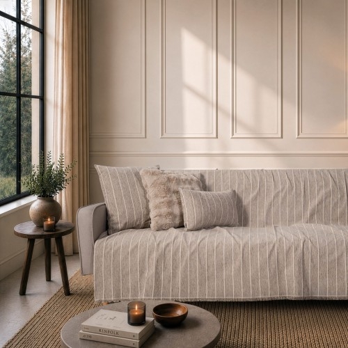 Ριχτάρι Macon 03 Light Brown - Μονοθέσιο 180x150cm