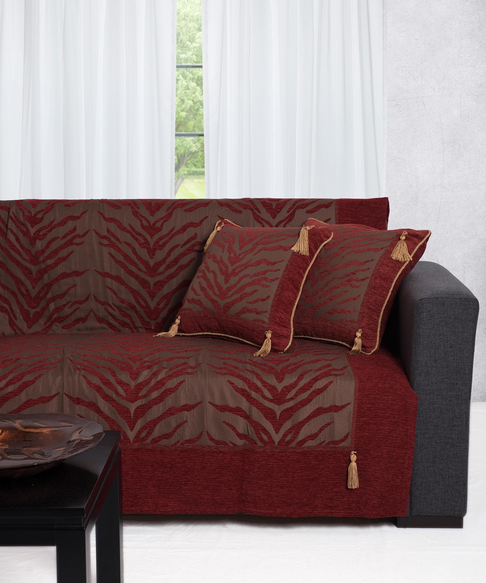 ΡΙΧΤΑΡΙΑ 306 (180cm x 180cm / 180cm x 250cm / 180cm x 300cm) κόκκινο