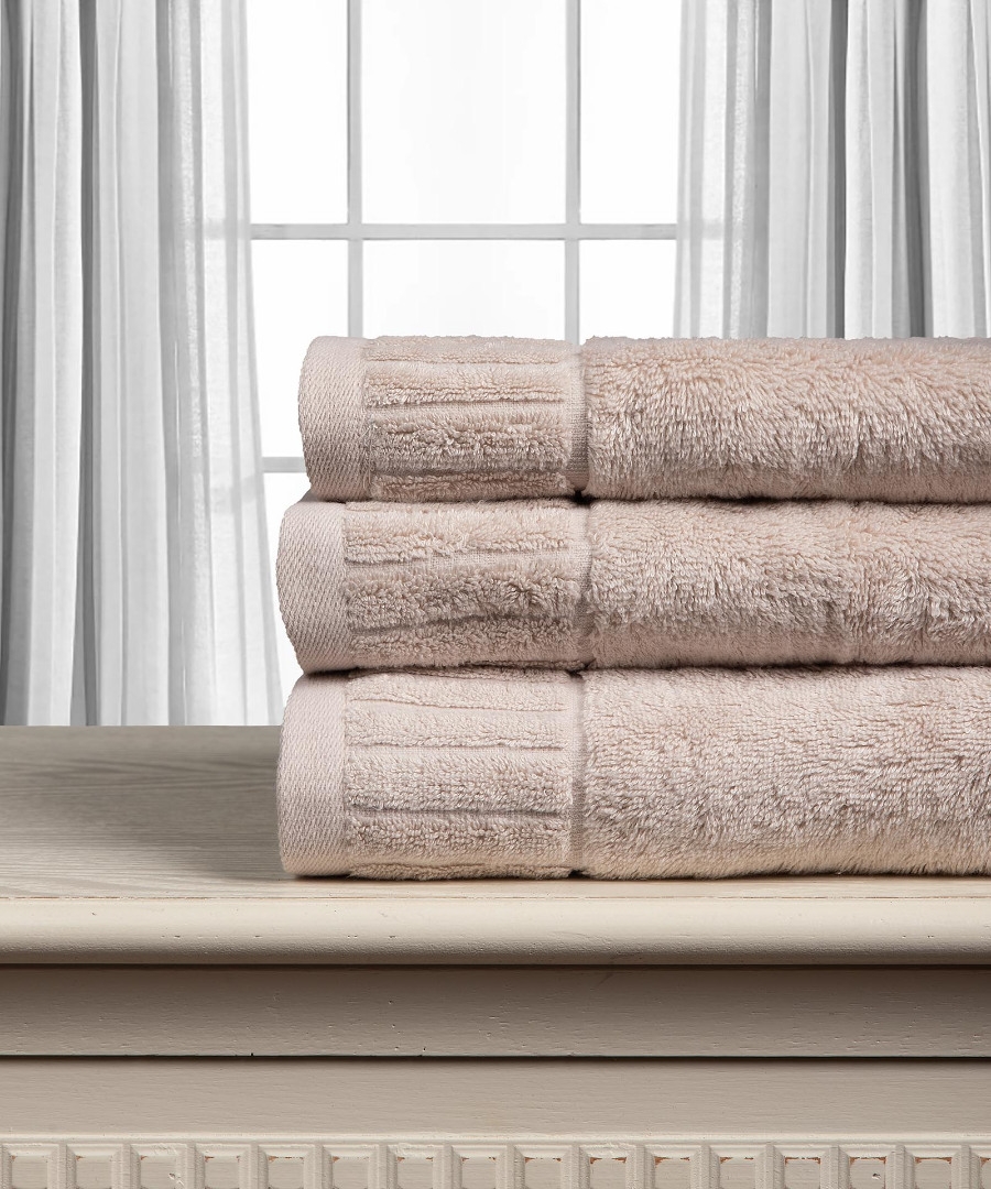 Βαμβακερή πετσέτα ΜΕΛΩΔΙΑ 600gsm (75cm x 150cm) beige