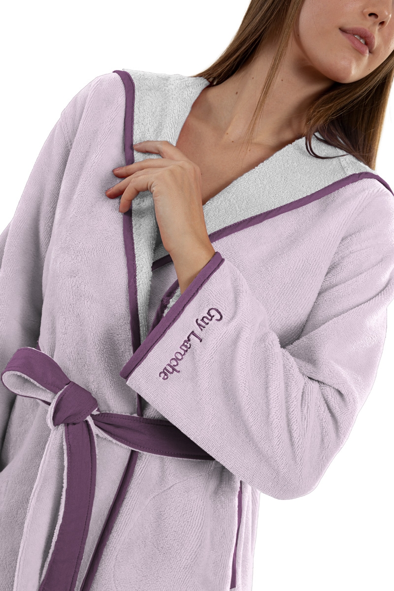 Μπουρνούζι New Comfy Lilac (Με Κουκούλα)