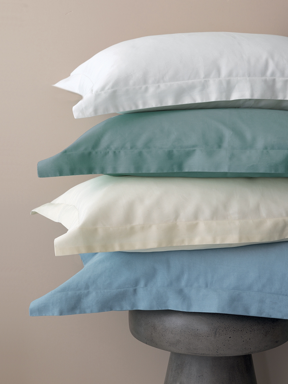 Ζεύγος Μαξιλαροθήκες Oxford 52x72 Posh Sateen DENIM