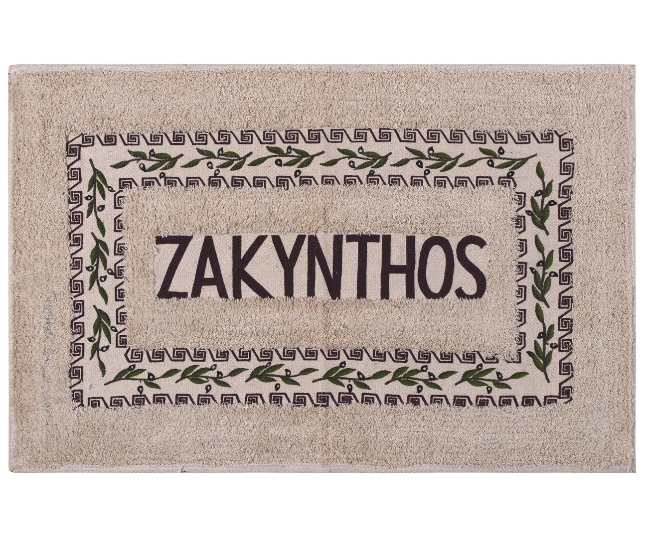 Πατάκι ελιά Ζάκυνθος (50cm x 80cm) καφέ