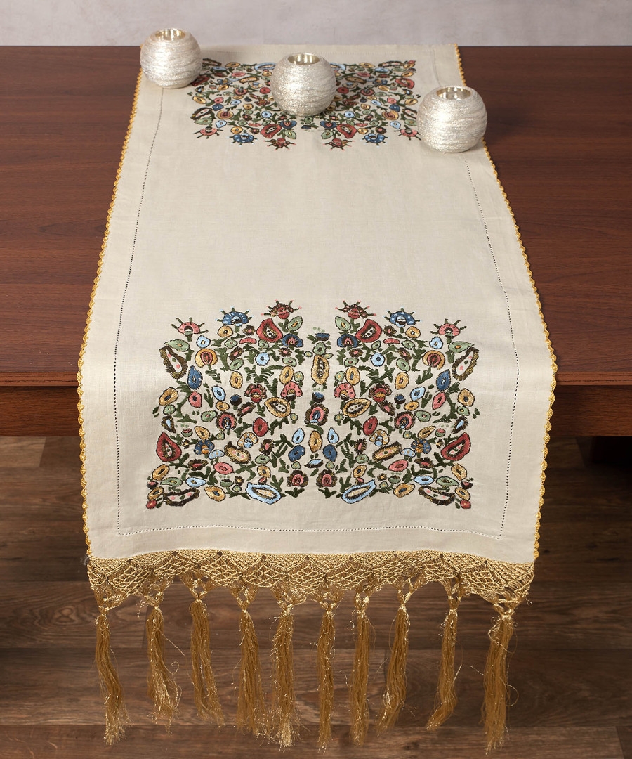 Μεταξωτή τραβέρσα (45cm x 160cm)