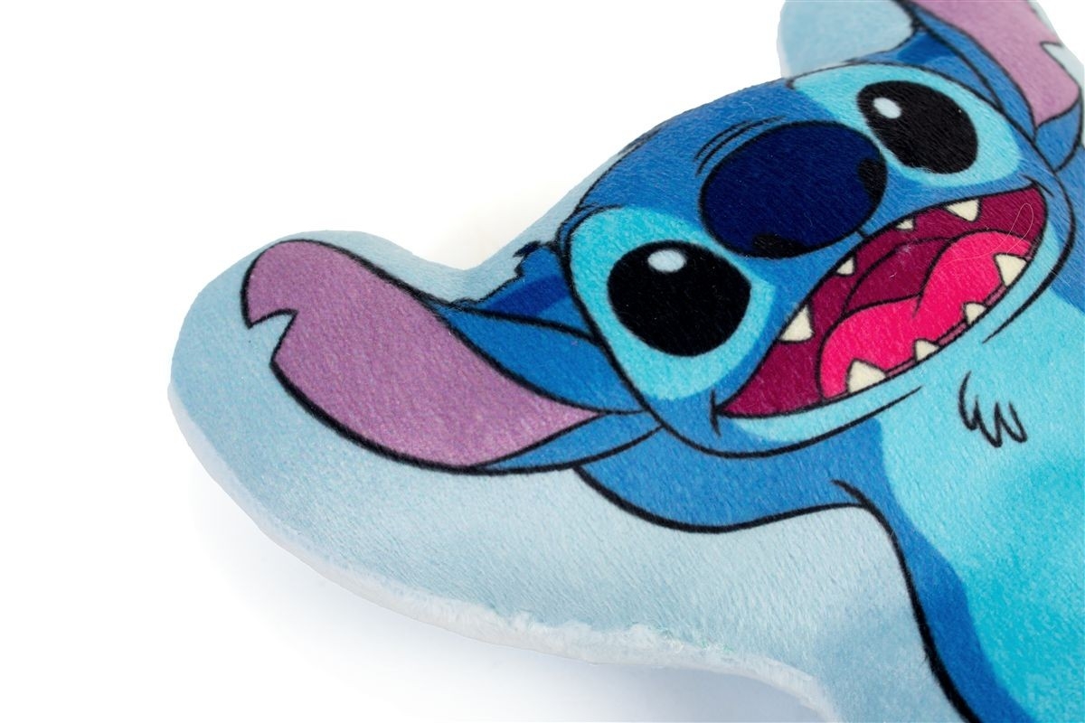 Mini Μαξιλάρι 3D Disney Home Stitch 190 15 cm Sky Blue 100% Velboa
