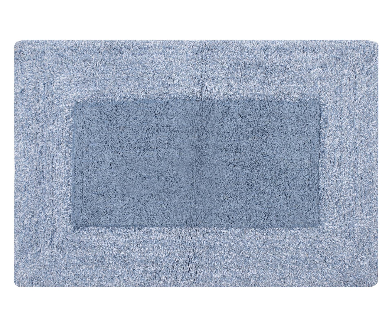 Πατάκι geometrical (60cm x 90cm)  blue