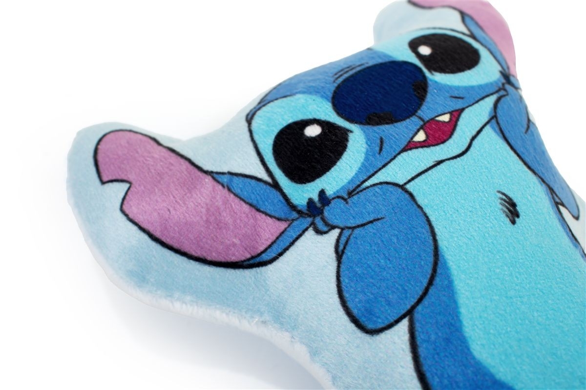 Mini Μαξιλάρι 3D Disney Home Stitch 193 15 cm Sky Blue 100% Velboa