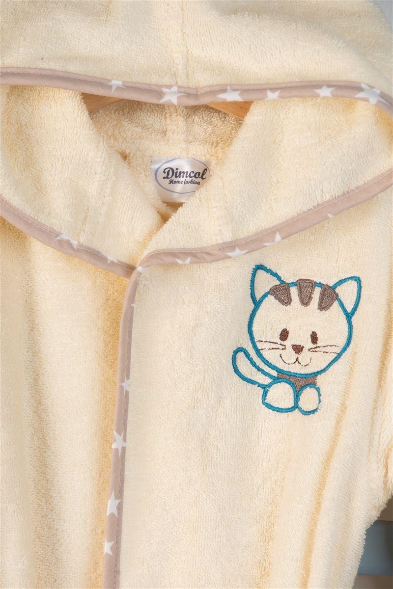 ΜΠΟΥΡΝΟΥΖΙ Με Κέντημα bebe Kitty 138 SIZE:04 Εκρού 100% Cotton