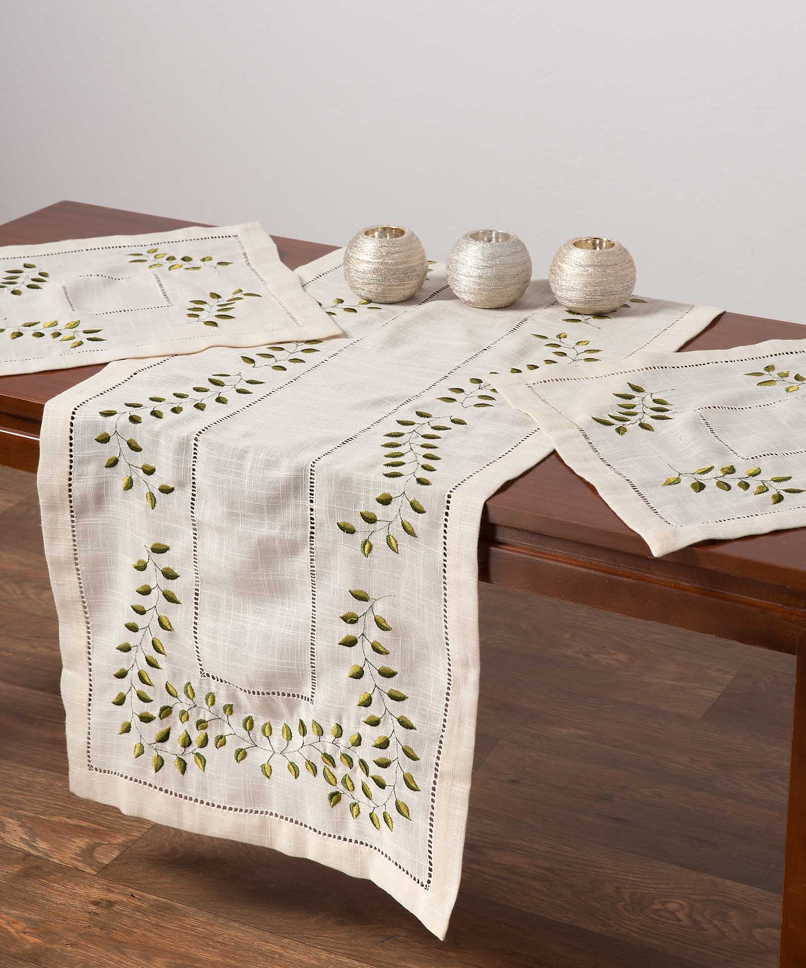 τραπεζομάντηλα (60cm x 60cm) 3279 εκρού