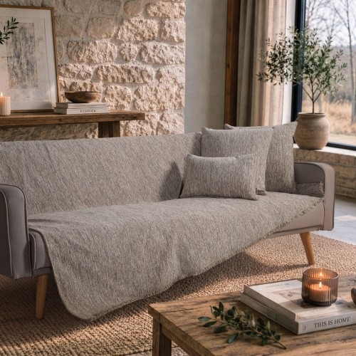 Ριχτάρι Kent 07 Taupe - Τριθέσιο 180x300cm