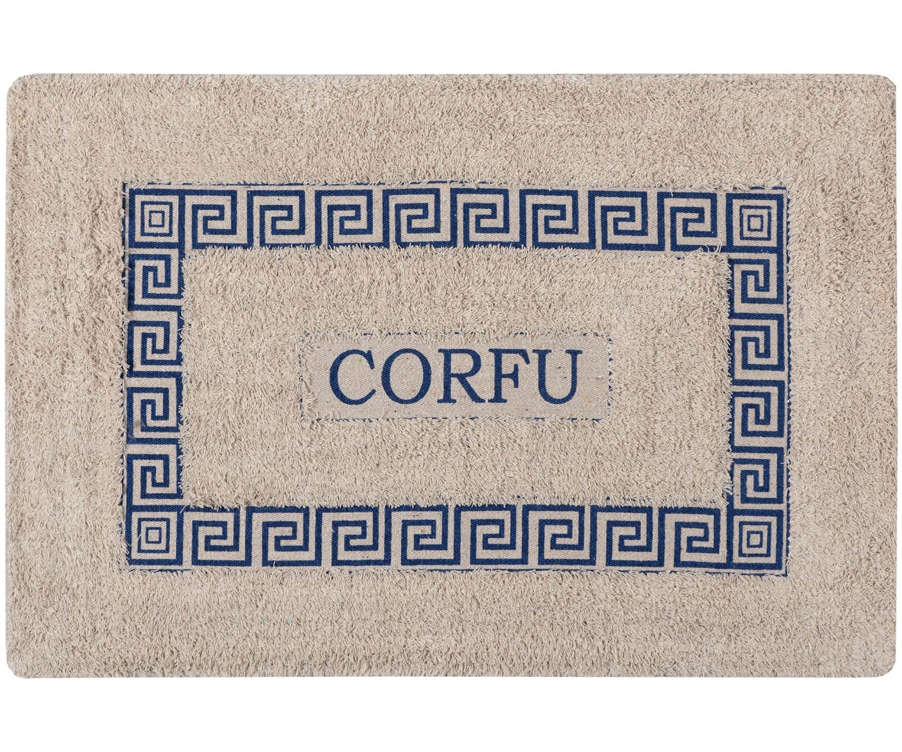 Πατάκι μαίανδρος CORFU (50cm x 80cm) μπλέ