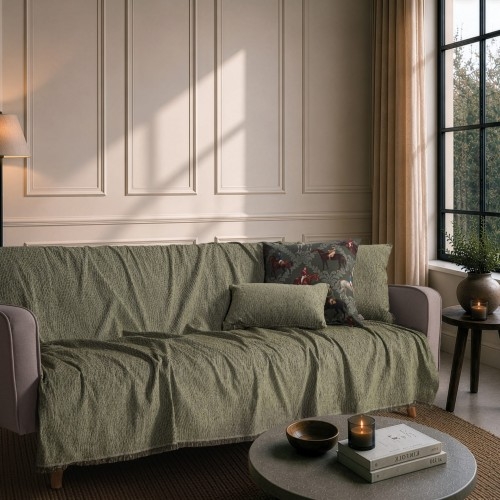 Ριχτάρι Norman 16 Sage Green - Μονοθέσιο 180x150cm