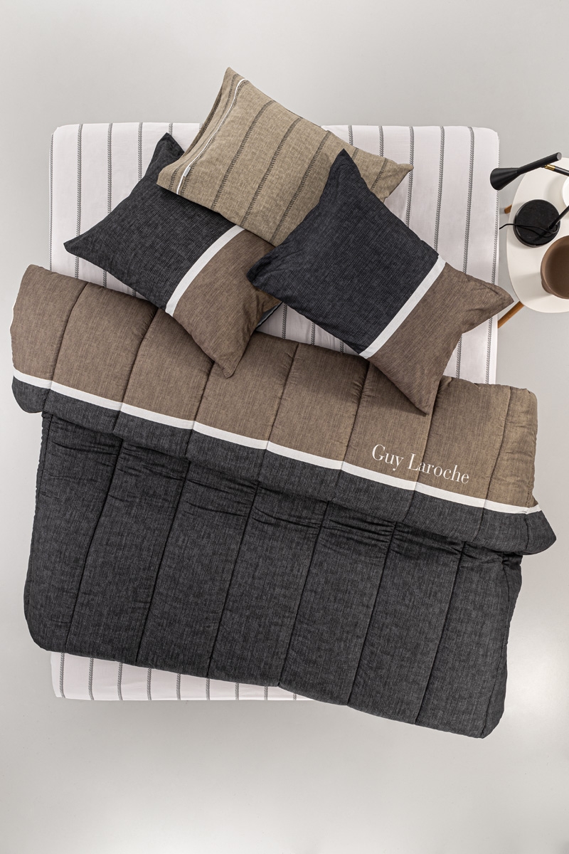 Παπλωματοθήκη Beverly Carbon Suede 