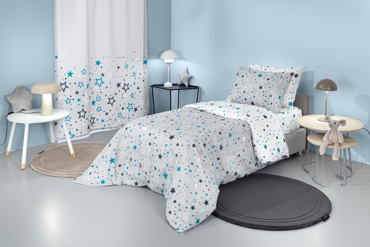 Σετ 3τμχ Παιδικά Σεντόνια Starland Silver με Λάστιχο