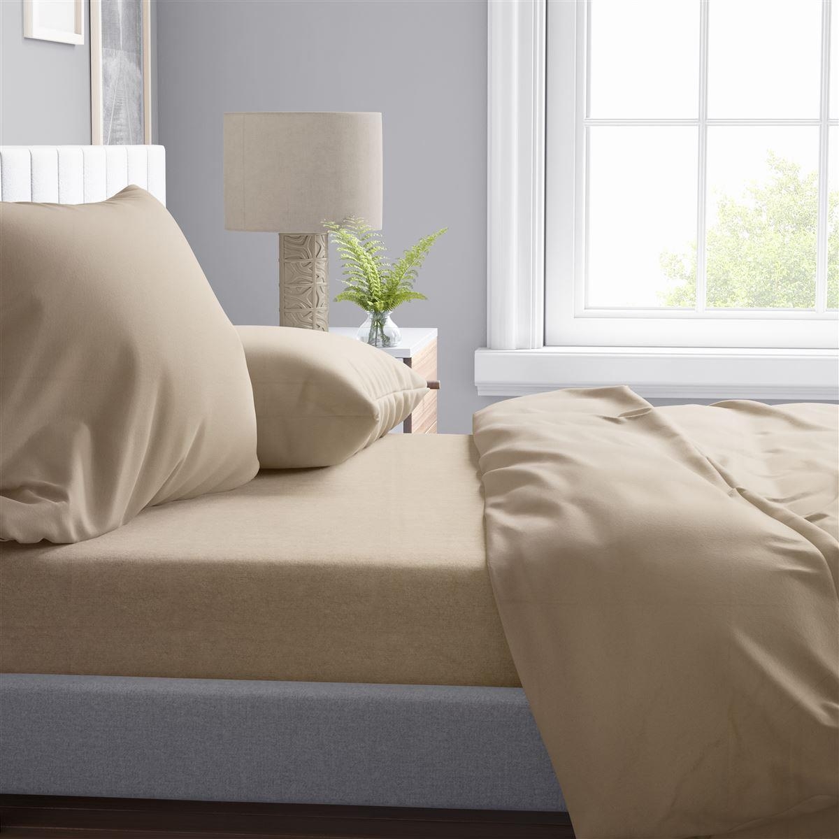 Πάπλωμα Solid 502 220X240 Beige 100% Cotton