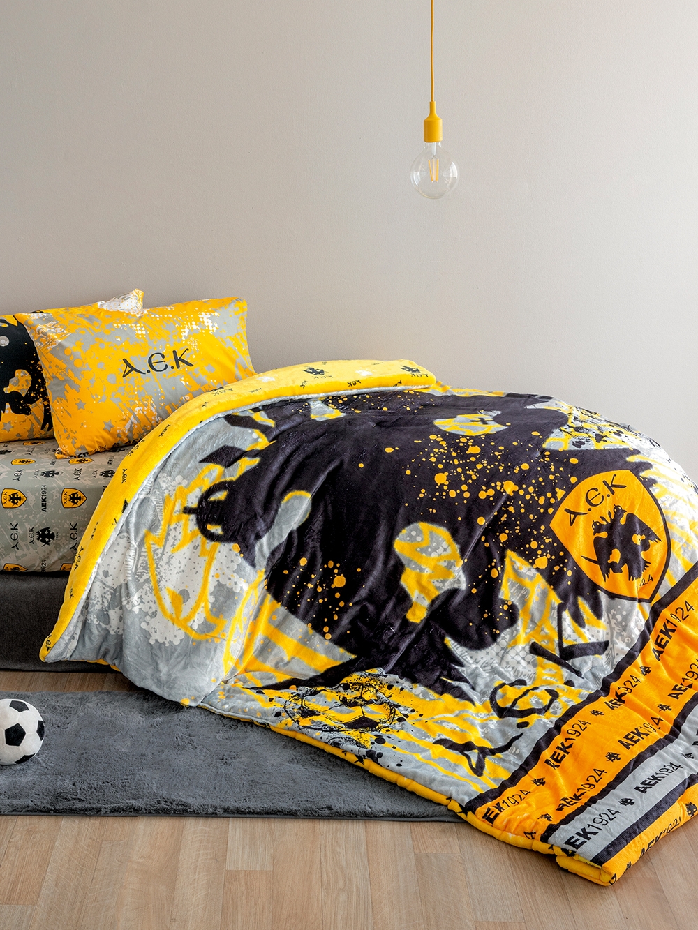 Κουβερτοπάπλωμα Ημίδιπλο 160x220 CF-AEK