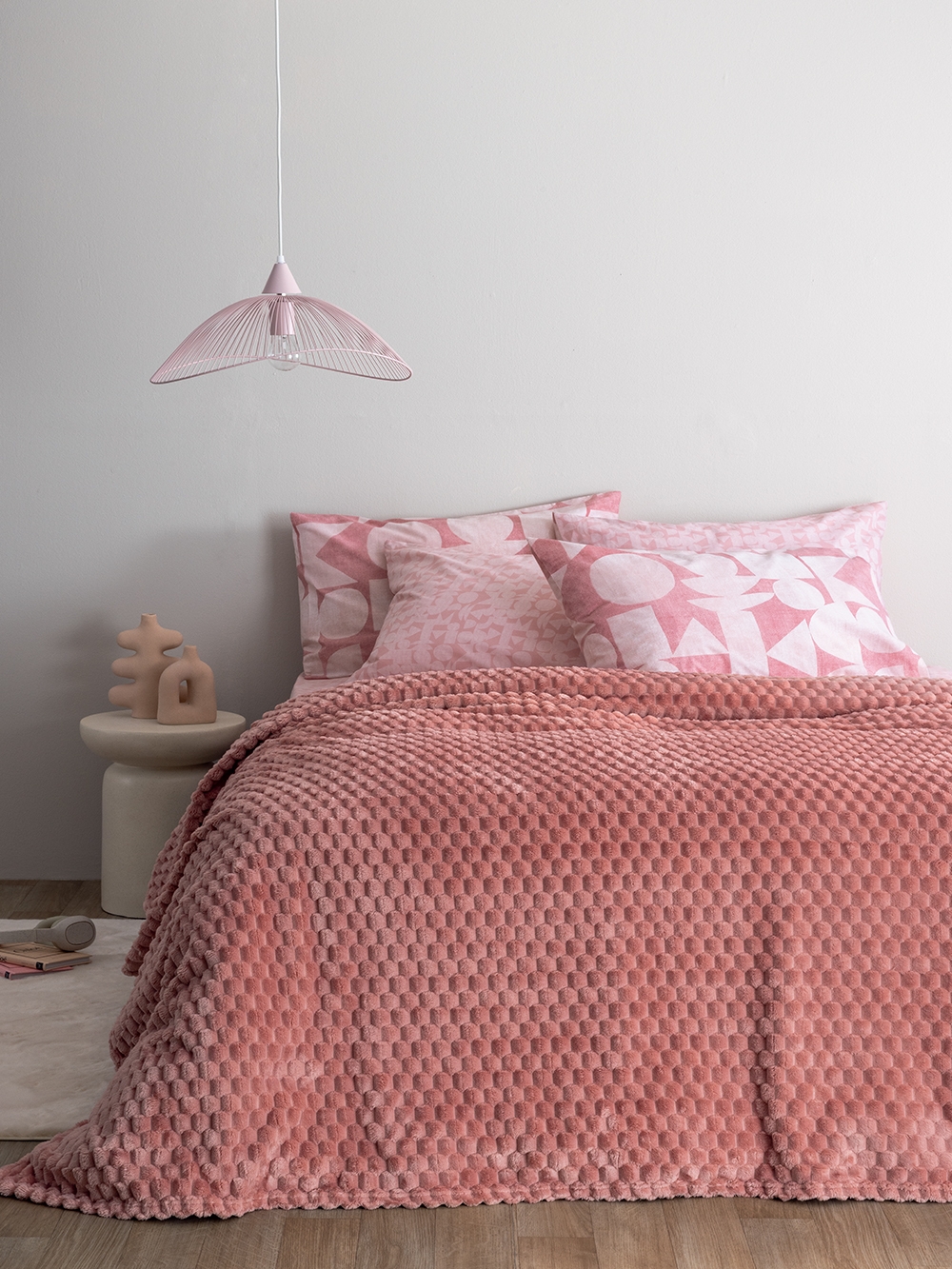 Κουβέρτα Fleece 220x240 ASTER ROSE