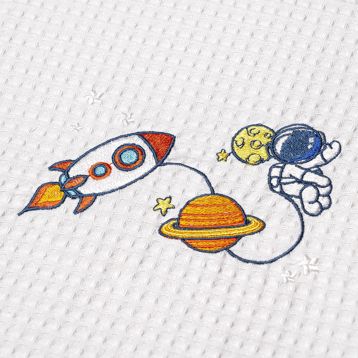 ΚΟΥΒΕΡΤΑ ΠΙΚΕ ΑΓΚΑΛΙΑΣ 80X110 ADAM HOME SPACE WHITE