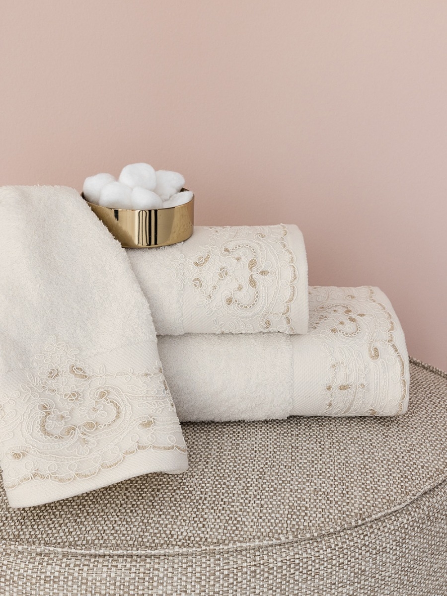 Σετ Πετσέτες Towels Collection LIST CREAM