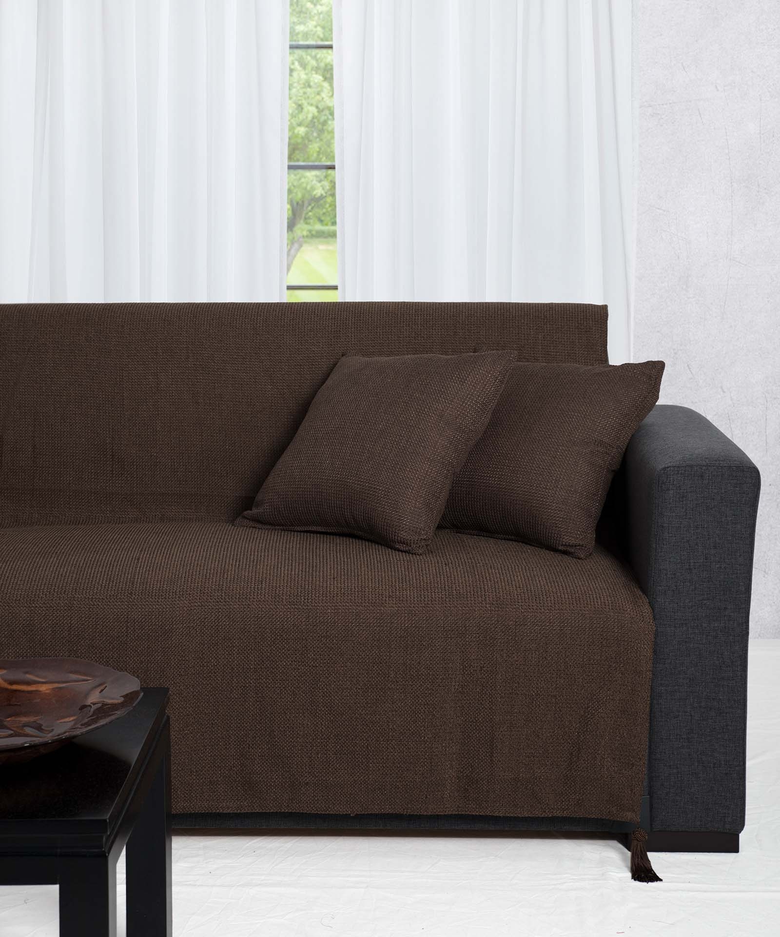 ΡΙΧΤΑΡΙΑ 9925 (180cm x 180cm) καφέ