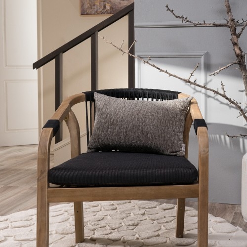 Μαξιλαροθήκη Valley 11 Coral Grey - 50x50cm με γέμιση
