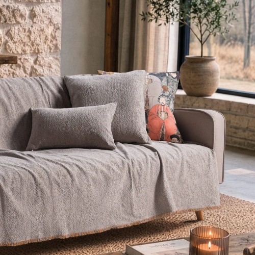 Ριχτάρι Dayton 05 Grey Terracotta - Μονοθέσιο 180x150cm