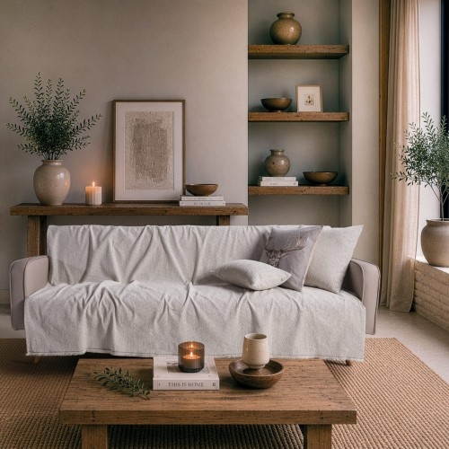 Ριχτάρι Dayton 07 Pearl Grey - Μονοθέσιο 180x150cm