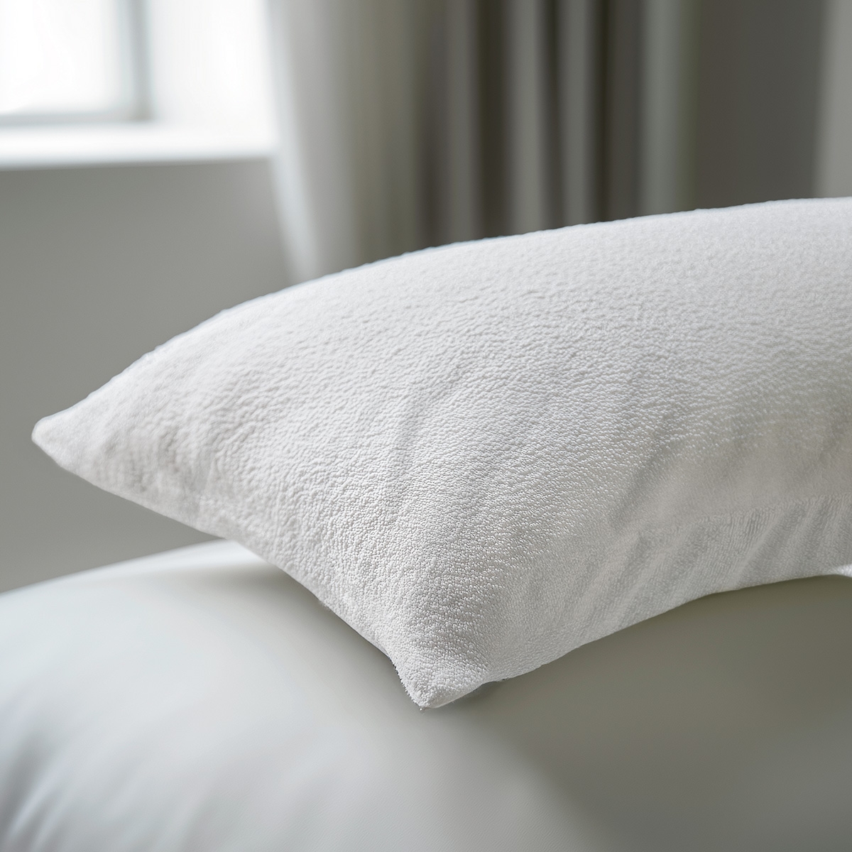 Αδιάβροχες Μαξιλαροθήκες Terry 100% Microfiber 52x72 cm – Σετ 2 τεμ.