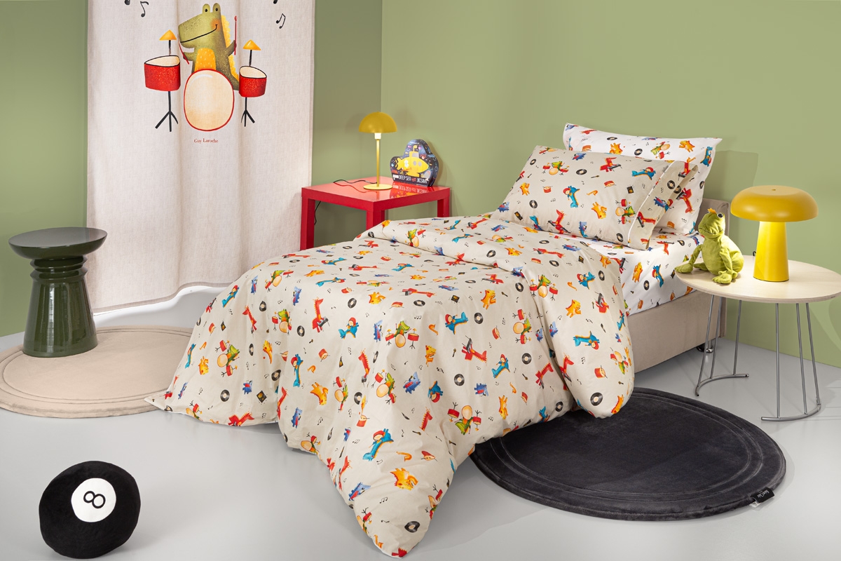 Σετ 3τμχ Παιδικά Σεντόνια Band Natural