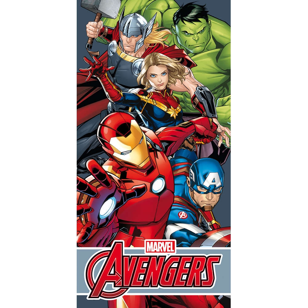 Πετσέτα Θαλάσσης Microfiber Marvel Avengers