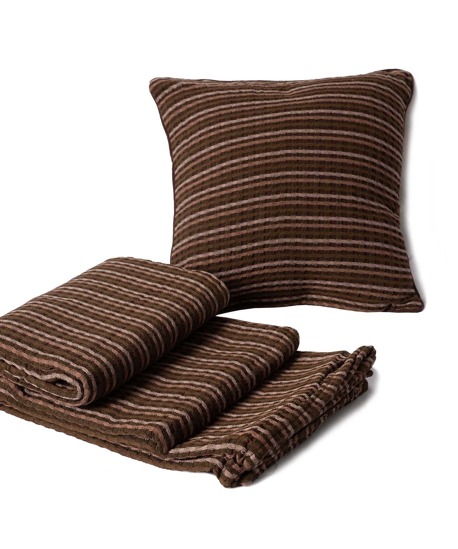 ΡΙΧΤΑΡΙΑ multisquare (180cm x 240cm) καφέ 