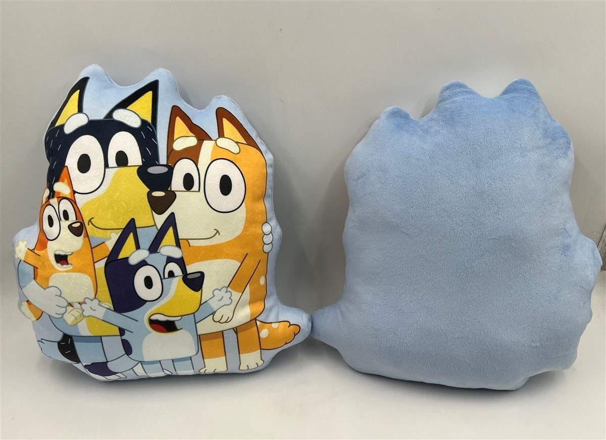 Μαξιλάρι 3D BBC Studios Bluey 620 35 cm Sky Blue 100% Velboa