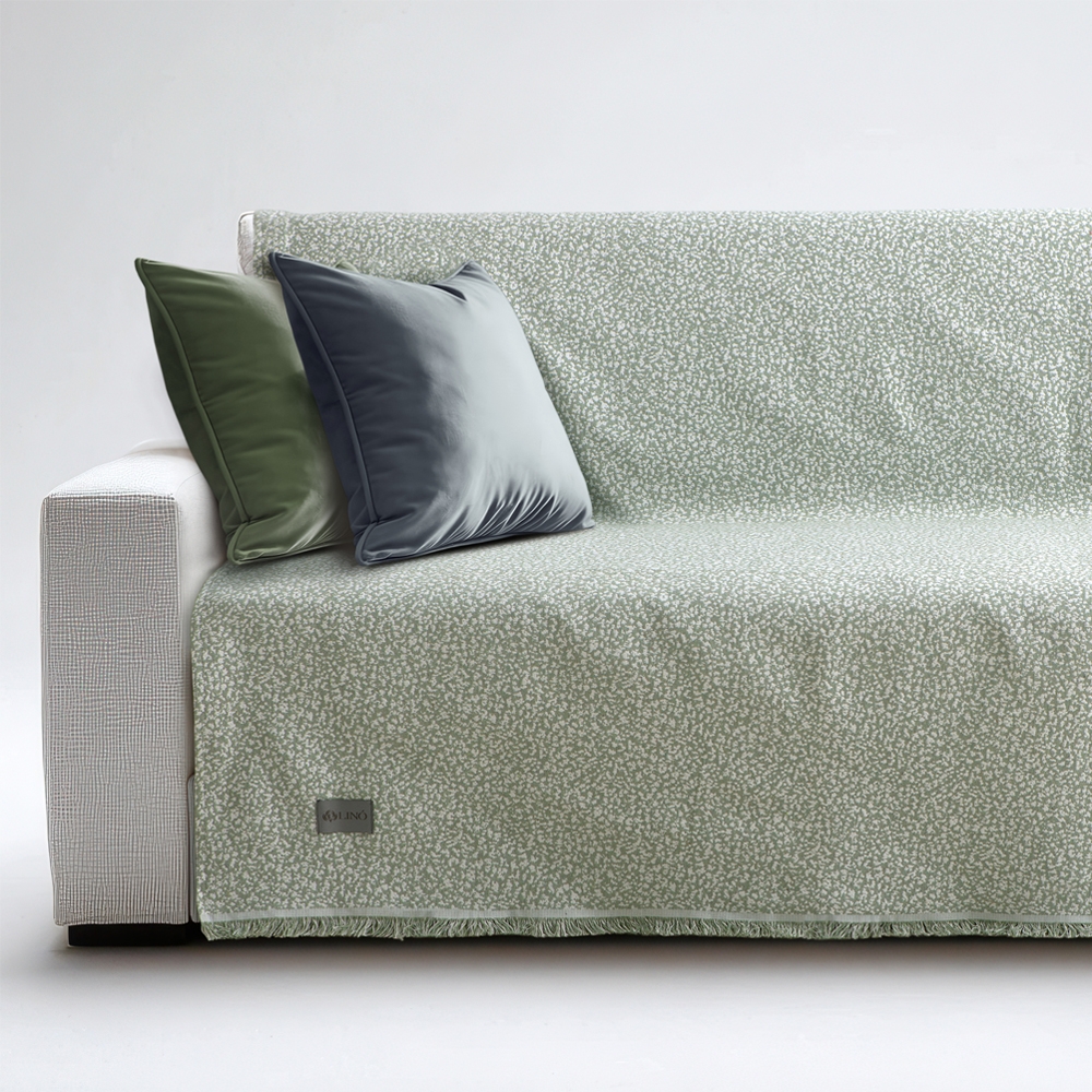 LINO Ριχτάρι Καναπέ Διθέσιο (180x250) Avorio Λαδί