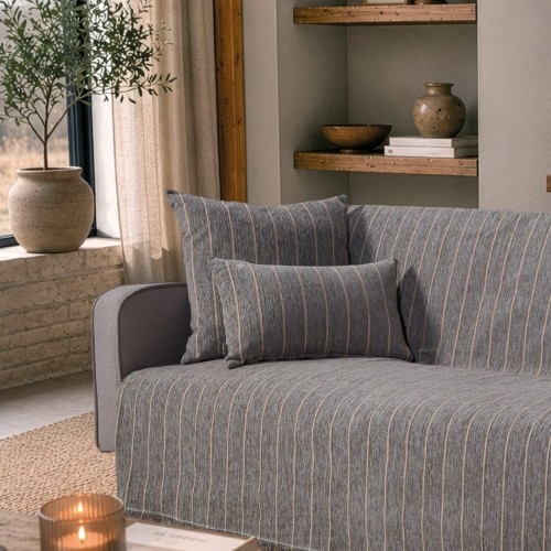 Ριχτάρι Macon 11 Charcoal Grey - Μονοθέσιο 180x150cm